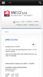 Mobile Screenshot of jvnet.cz